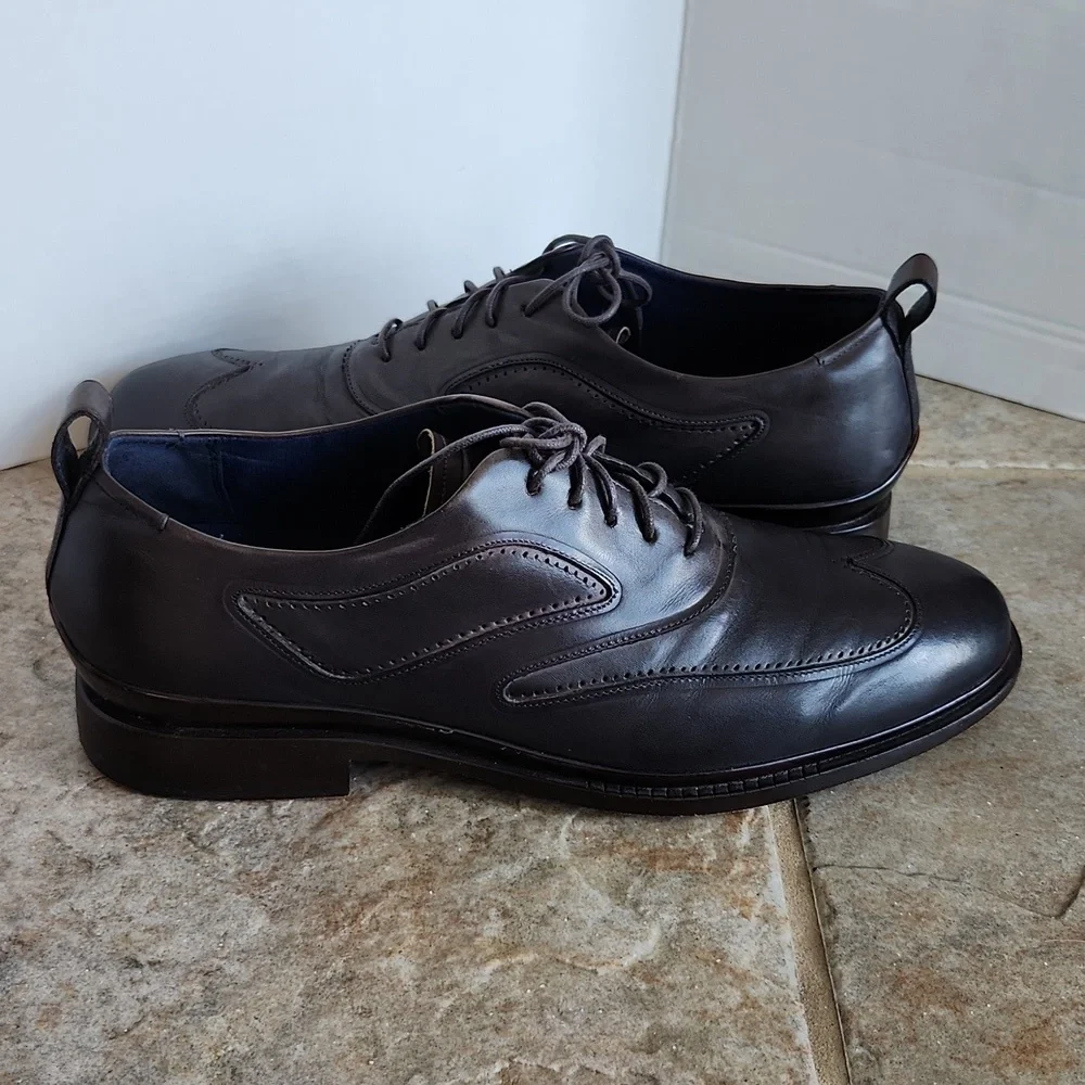 Cole Haan Washington Grand 2.0 Brown Oxford Shoes Sz 11.5